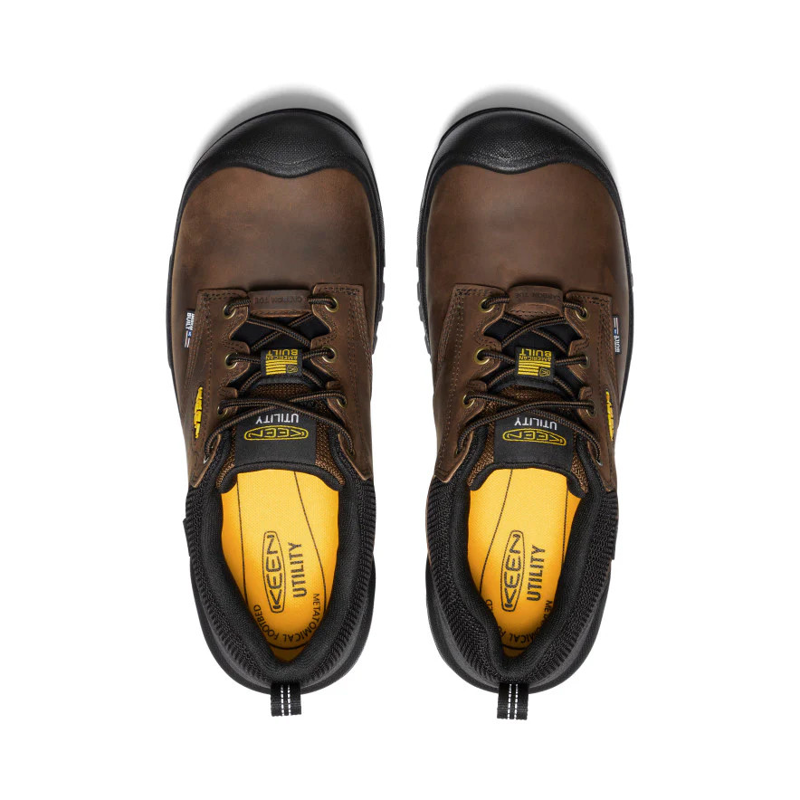 Keen Utility Independence #1028285 Men's Waterproof Carbon Toe Oxford